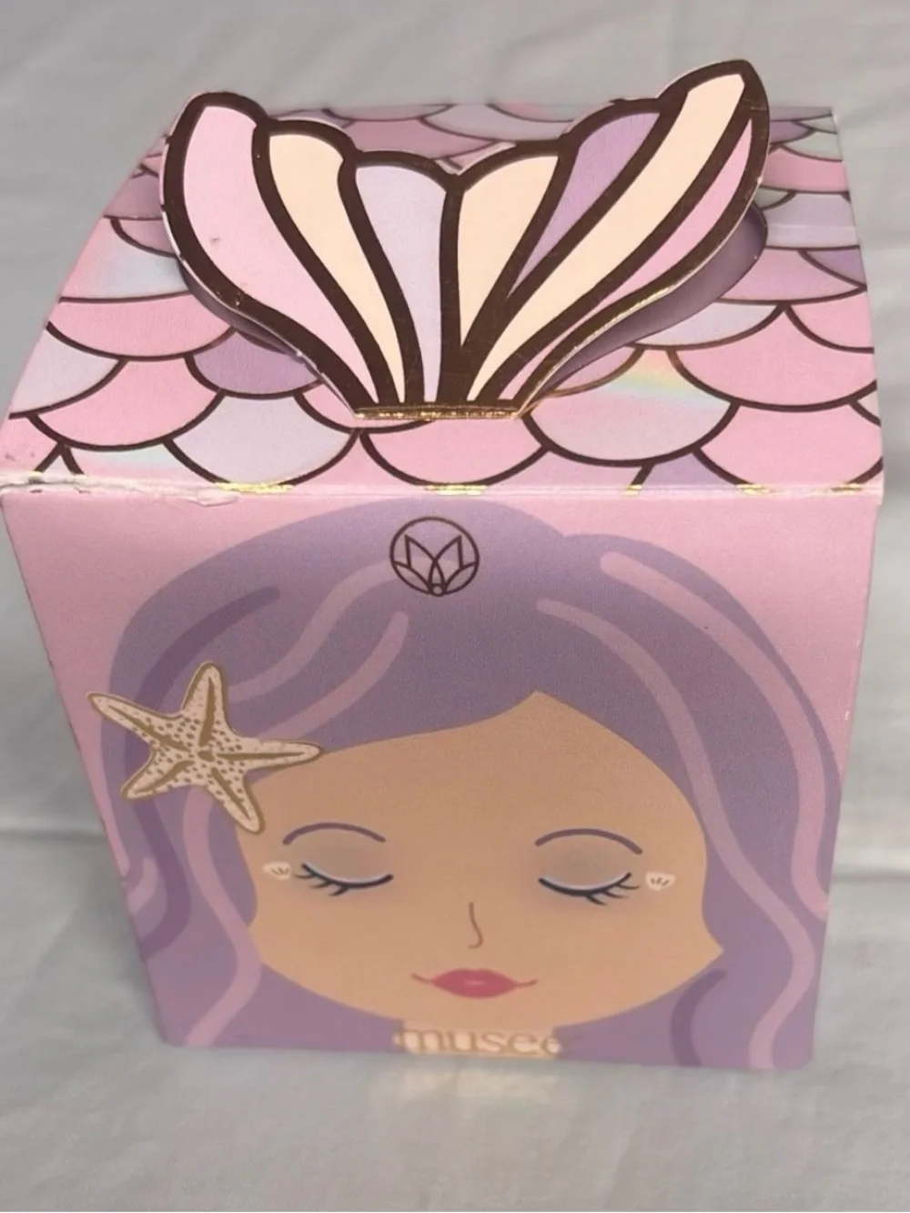 Muse Mermaid Bath Balm Set - Pink & Purple Mermaid Packaging